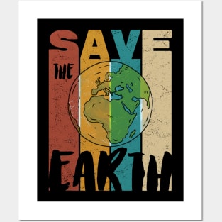 Save The Earth Posters and Art